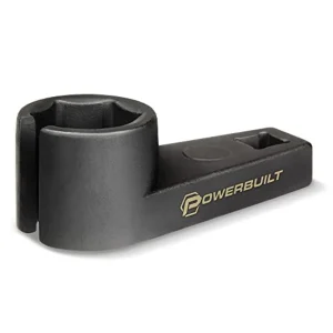 Powerbuilt 647094 Extended Reach Offset Oxygen O2 Sensor Socket Wrench, 7/8 Inch