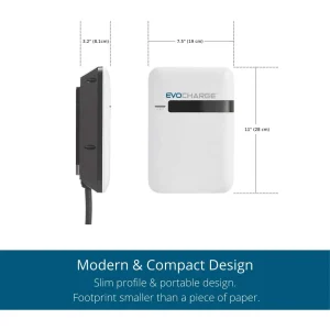EvoCharge Level 2 EV Charging Station 32A NEMA 6-50 (EVC3AA0A2E1A1) - view 3