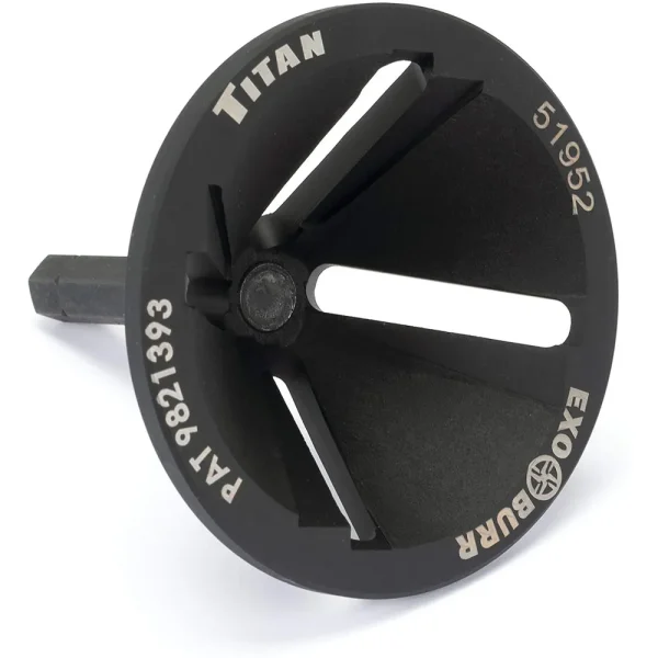 Titan Tools 51952 EXO BURR External Deburrer and Chamfering Tool