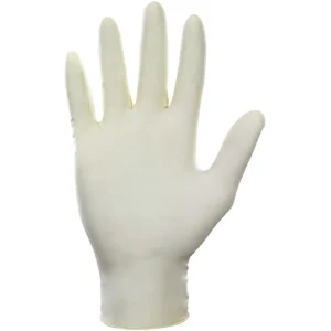 SAS Safety 650-1005 Dyna Grip Powder-Free Latex Disposable Gloves, XX-Large
