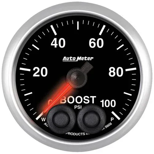 Auto Meter Elite 2-1/16 Inch Boost Gauge – 5606