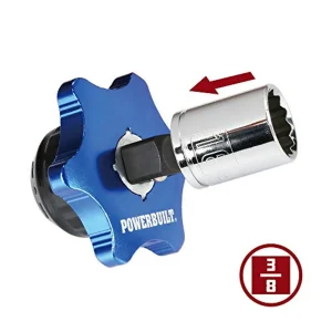 Powerbuilt 941264 3/8 Inch Drive Palm Ratchet Handle, Finger Ratchet - view 3
