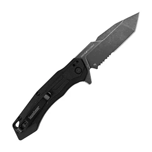 Kershaw 2062ST Analyst Tanto Pocket Knife, 3.25-in. Blade, SpeedSafe, Black - view 3