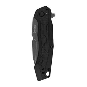 Kershaw 2062ST Analyst Tanto Pocket Knife, 3.25-in. Blade, SpeedSafe, Black - view 4