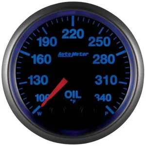 Auto Meter Elite 2-5/16 Inch Oil Temperature Gauge – 5640 - view 2