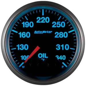 Auto Meter Elite 2-5/16 Inch Oil Temperature Gauge – 5640 - view 3