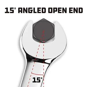 Powerbuilt 644150 SAE 15/16″ Polished Combination Wrench - view 4
