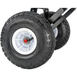 Shop Fox Heavy-Duty Wagon with 10″ Pneumatic Wheels (D3244) - view 2