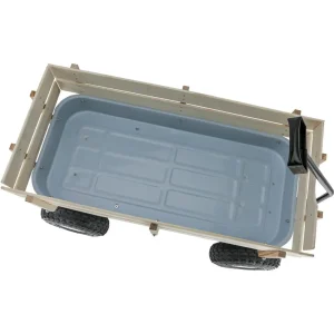 Shop Fox Heavy-Duty Wagon with 10″ Pneumatic Wheels (D3244) - view 3