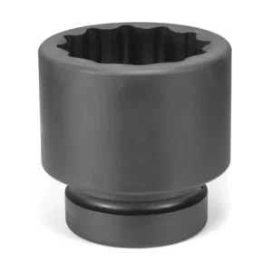 Grey Pneumatic 1-1/2″ Dr. x 6-1/2″ Standard Impact Socket 12pt (6408R)