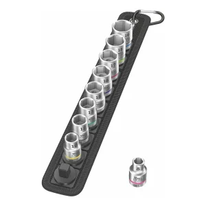 Wera 05003973001 Belt B 4 Zyklop Socket Set, 3/8″, 9 Pcs - view 2
