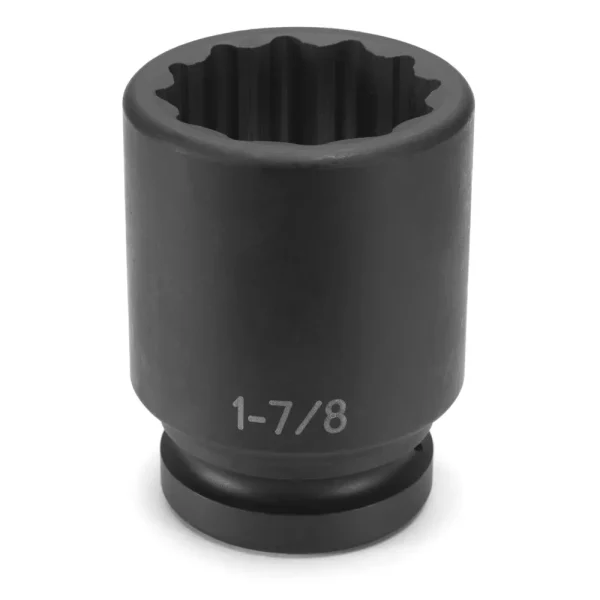 Grey Pneumatic 1″ Drive x 4-1/2″ Deep Length Socket 12pt (4344D)