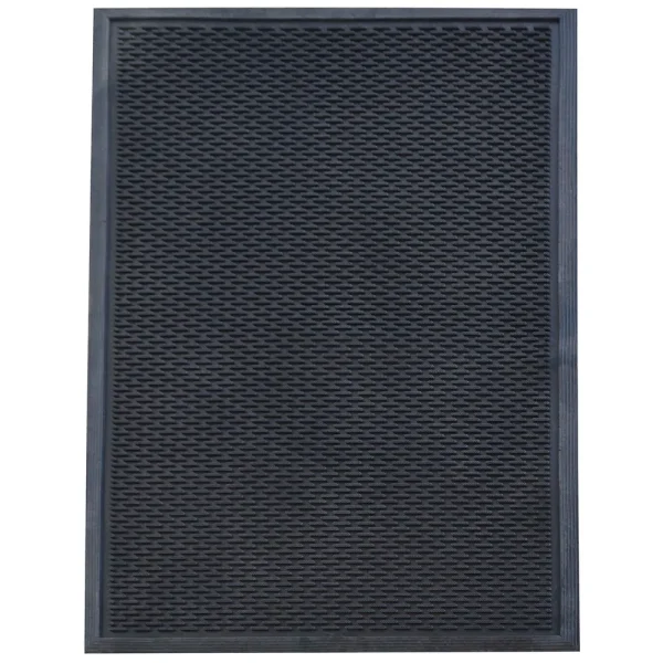 AmeriHome RMATSS35 3 x 5 Foot Commercial Slotted Scraper Rubber Mat