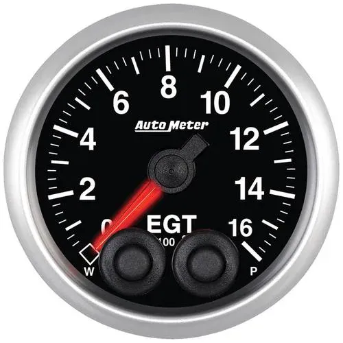 Auto Meter Elite 2-1/16 Inch Boost/Pyrometer Gauge – 5646