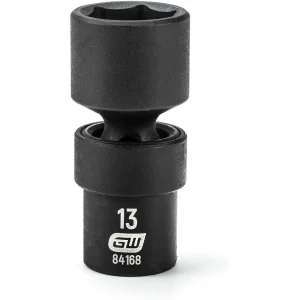 Gearwrench 84168 Universal Impact Socket 1/4″ Drive 13mm