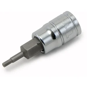 Titan Tools 15651 Hex Bit Socket 1/4″ Drive 3/32″ Chrome