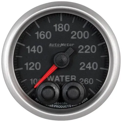 Auto Meter Elite 2-1/16 Inch Coolant Temperature Gauge – 5654