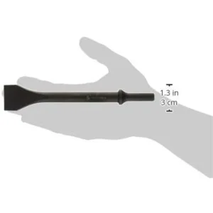 Grey Pneumatic 1-1/4″ Scraper, 7-1/2″ Long, for .401 Shank (CH112) - view 2