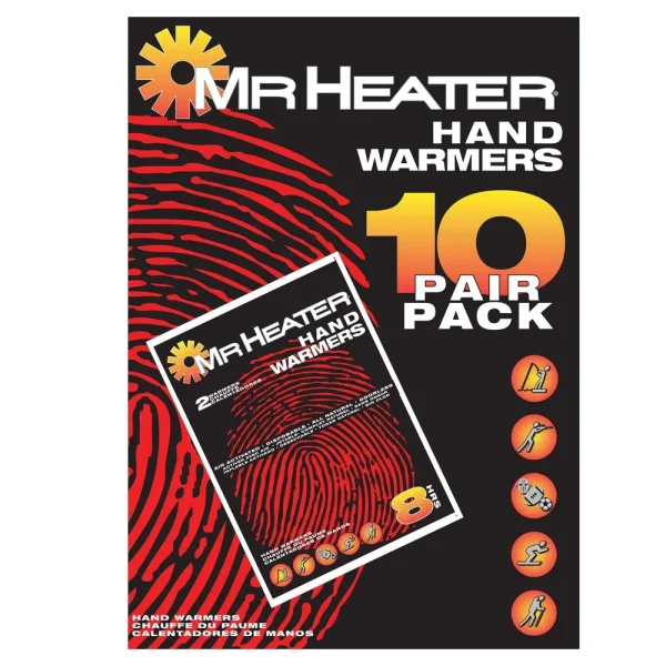 Enerco F235012 Winter Disposable Hand Warmer 10-Pack 8 Hours