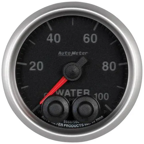 Auto Meter Elite Water Pressure Gauge – 5668