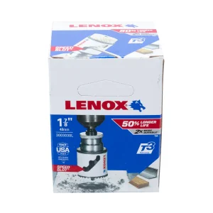 Lenox 3003030L Bi-Metal Speed Slot Hole Saw with T3 Technology, 1-7/8″ - view 4