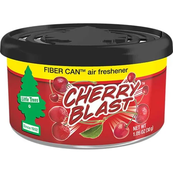 Car Freshner UFC-17811-24 Little Trees Air Fresheners Cherry Blast Fiber, 4 Pack