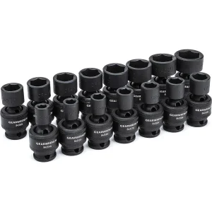 Gearwrench 84918N 15 Piece 3/8″ Drive 6 Point Metric Universal Socket Set - view 4