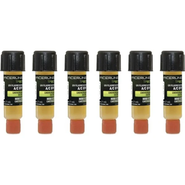 Tracerline TP9875-P6 Mini-EZ UV A/C Dye for Universal/Ester 0.25 oz, 6 pack