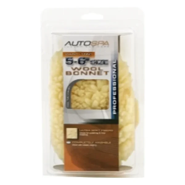 Carrand 40403AS AutoSpa Soft Acrylic Wool 5-6″ Polishing Bonnet