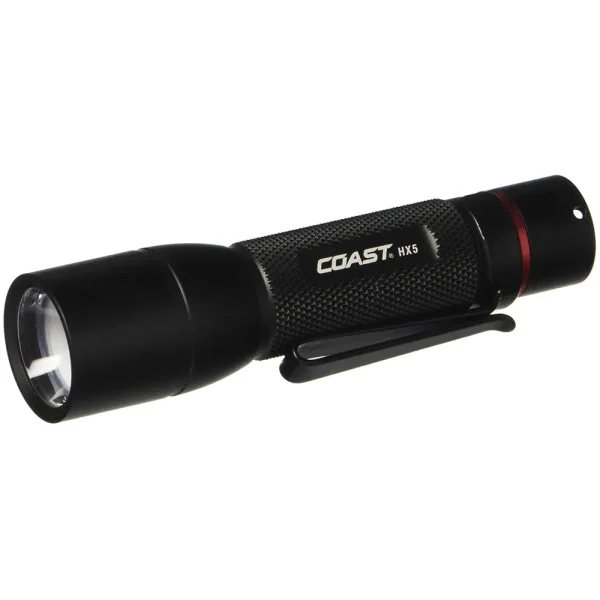 Coast 20769 HX5 Pure Beam Focusing Pocket LED Flashlight