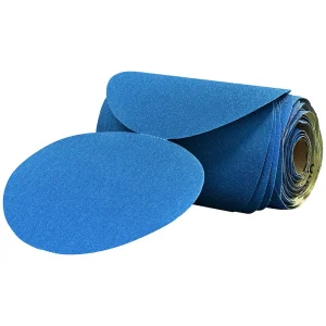 3M 6″ 220+Grit Stikit Blue Abrasive Disc Roll (36207)