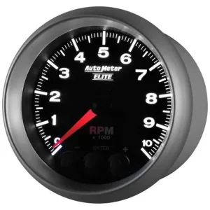 Auto Meter Elite 3-3/8 Inch Tachometer Gauge – 5697 - view 2