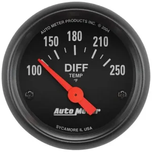 Auto Meter Z-Series 2-5/16 Inch Differential Temperature Gauge – 2636
