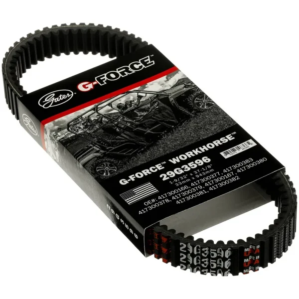 Gates G-Force CVT Belt 1-1/4 Inch x 37-1/8 Inch – 29G3596