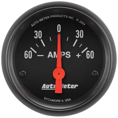 Auto Meter Z-Series Ammeter Gauge – 2644