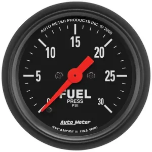 Auto Meter Z-Series 2-1/16 Inch Fuel Pressure Gauge – 2660