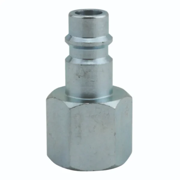 HIGHFLOWPRO® 3/8″ FNPT V-Style/Euro Interchange Steel Air Plug Fitting (High Volume Low Pressure Application)