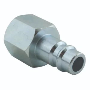 HIGHFLOWPRO® 3/8″ FNPT V-Style/Euro Interchange Steel Air Plug Fitting (High Volume Low Pressure Application) - view 2