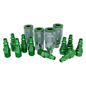 COLORFIT® Coupler & Plug Kit – (A-Style, Green) – 1/4″ NPT - view 4