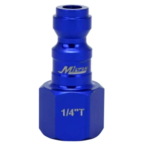 COLORFIT® Plugs (T-Style, Blue) – 1/4″ NPT (Box of 20) - view 3