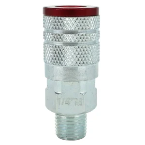 COLORFIT® Milton Couplers (M-Style, Red) – 1/4″ NPT (Box of 10) - view 3