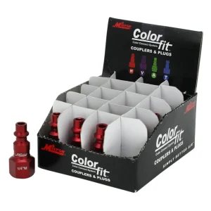 COLORFIT® Plugs (M-STYLE®, Red) – 1/4″ NPT (Box of 20) - view 4