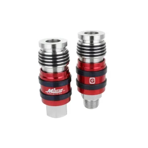 G-Style Universal Safety Exhaust Industrial Coupler, 1/2″ NPT x 1/2″ Body Flow – PATENTED
