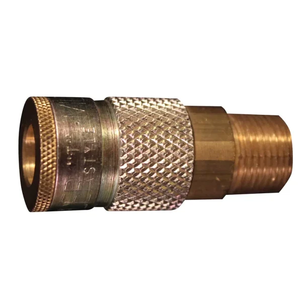 3/8″ MNPT T-Style Coupler (Box of 10)