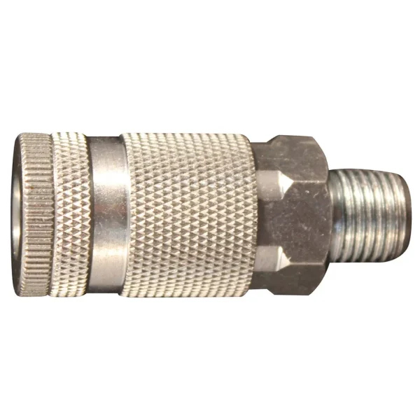 1/4″ MNPT D-Style Coupler (Box of 10)