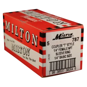 1/4″ FNPT T-Style Coupler (Box of 5) - view 2