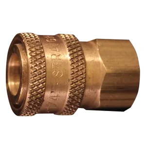 1/4″ FNPT Straight Through Coupler (Box of 10)