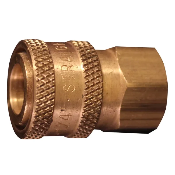 1/4″ FNPT Straight Through Coupler (Box of 10)