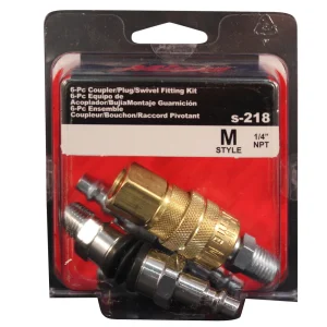 1/4″ M-STYLE® Swivel Coupler and Plug Kit - view 2