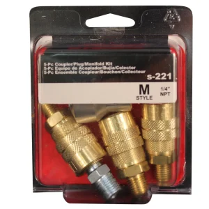 1/4″ NPT M-STYLE® 3 in 1 Manifold Kit – 5 Piece - view 2